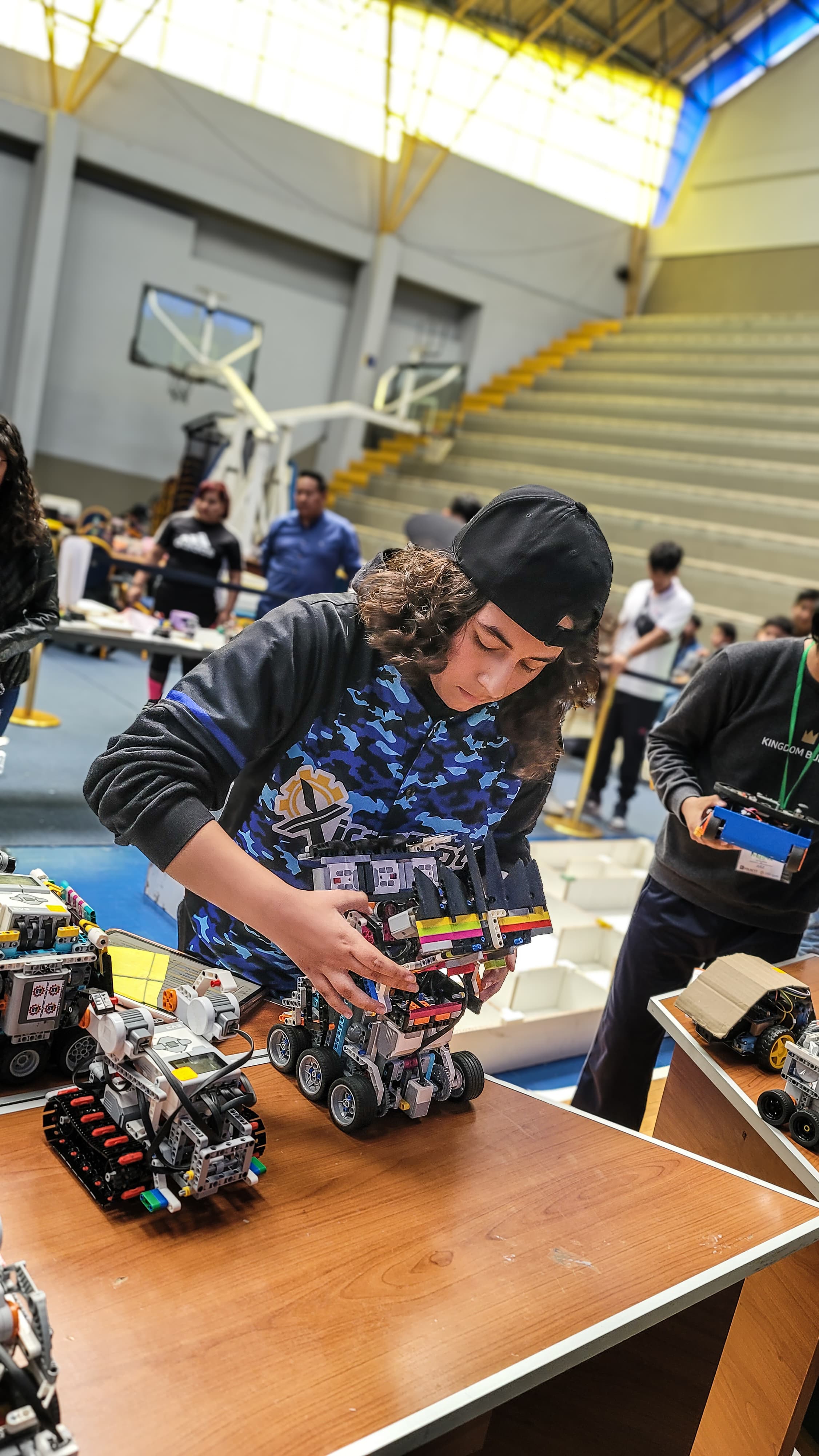 Xicalibots en su 2da participacion en el Robomatrix Continetal Bolivia 2024