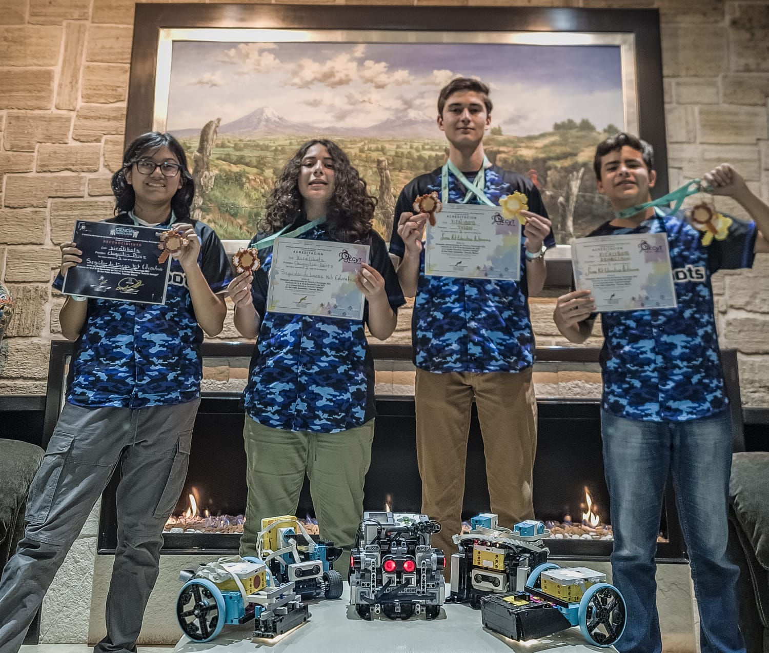 Xicalibots en la Olimpiada Mexicana de Ciencia y Tecnología
