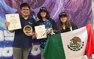 Talento y dedicación que trascienden fronteras: Alumna de Garage Robotics conquista el 3er lugar en Robo Tourney 2025
